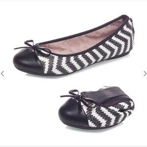 Butterfly Twist Ballerina Flats OLIVIA Size 10/EU 41